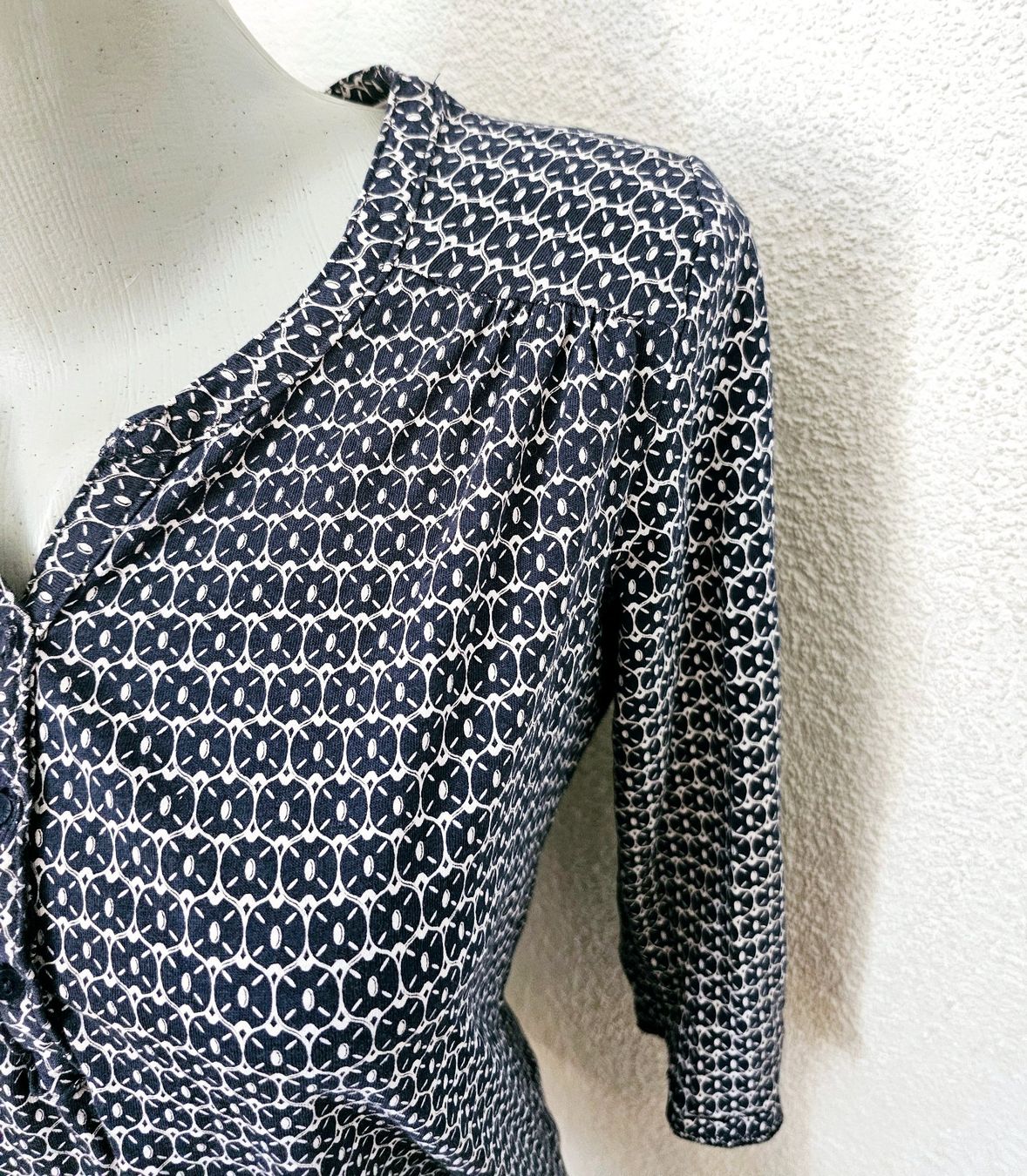 T-shirt: Blusen Shirt Multiblu Grösse 36 gemustert – Nuovo (secondo la descrizione) da Füllinsdorf venduto da Sunnebliemli7 2