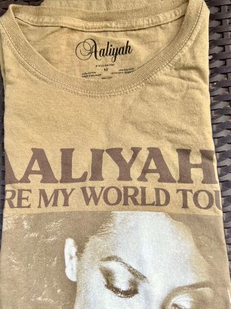 Offizielles Aaliyah T-Shirt aus der Share My World Tour 1997