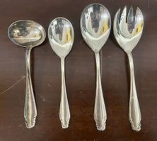 [VINTAGE]: 4x versilberte Löffel
