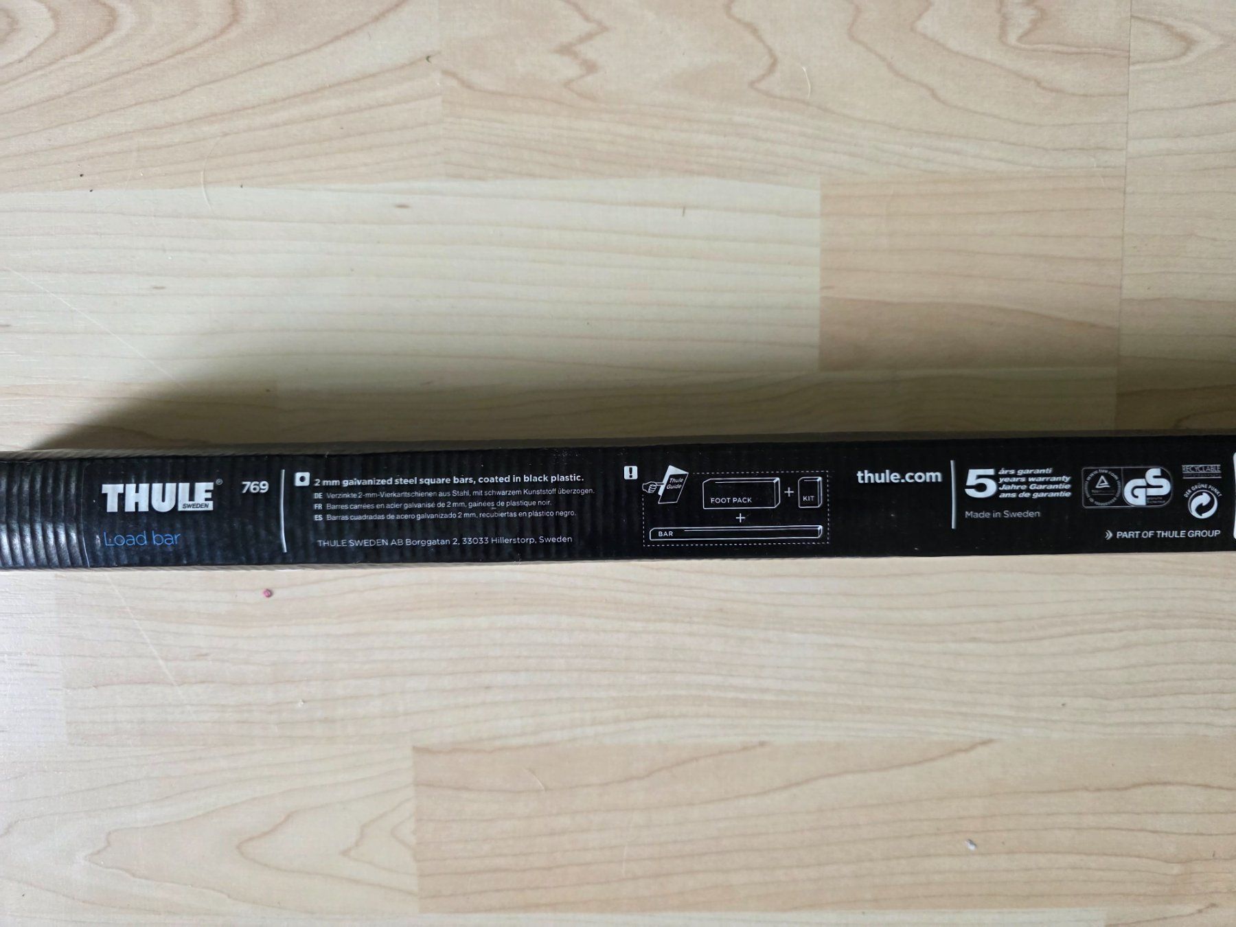 Thule Barres de toit: THULE Load bar 769 127cm neu – D'occasion à Winterthur par Marcello66 2