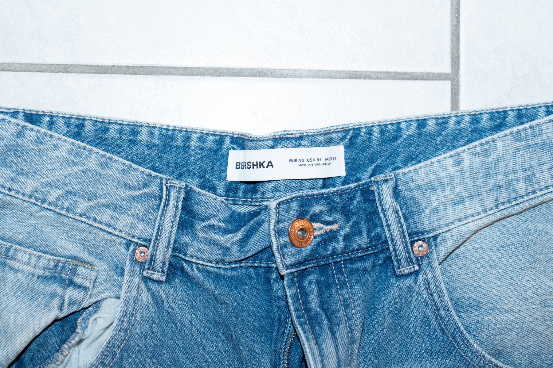 Bershka Jeans: Baggy Blue Wahed Jeans – Usato da Arni AG venduto da yannick_207 2