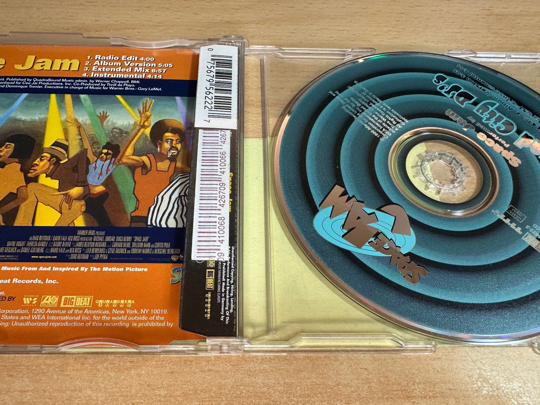 CD: Quad City DJ's – Space Jam - Single CD – Usato da Rikon im Tösstal venduto da Alpenmutz 1