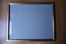 Antiker Bilderrahmen handvergoldet über Eck - 31 x 37 cm