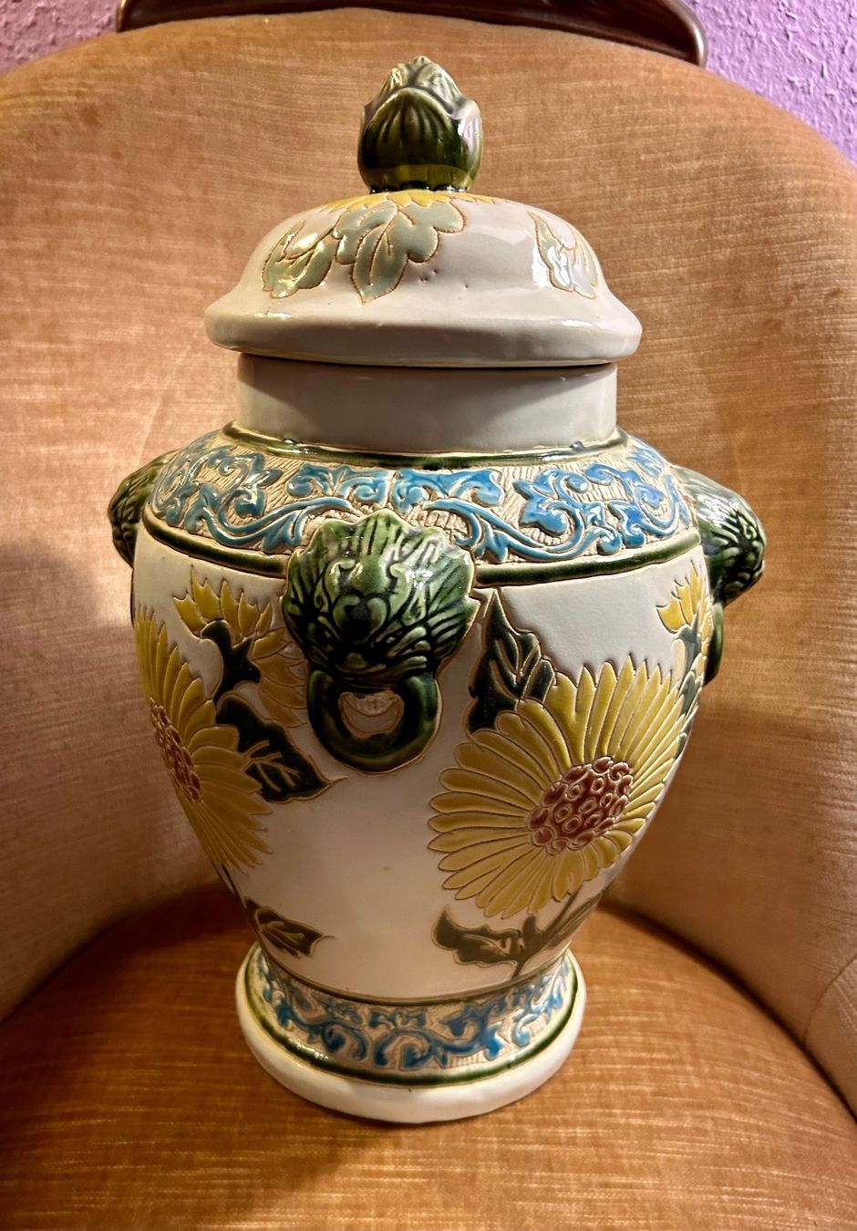 Vasi & Recipienti: Potiche balustre chinoise et son couvercle – Usato da Petit-Lancy venduto da Pierre_le_voyageur