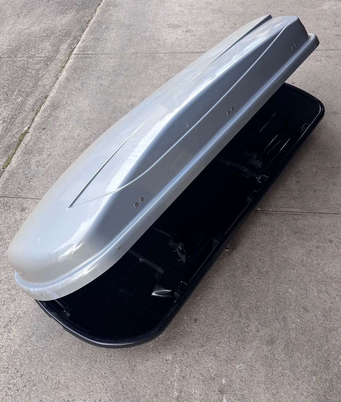 Box da tetto: Dachbox grau gebraucht ca.195x78x39 cm – Usato da Konolfingen venduto da rob_d7bh 6