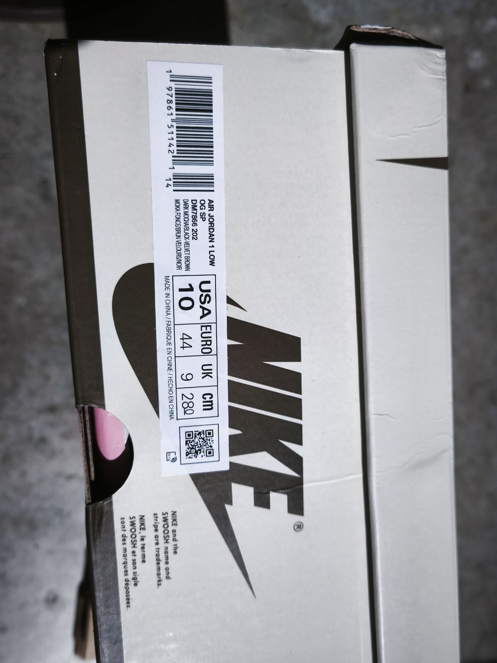 Jordan Herrenschuhe: Jordan 1 low Travis Scott velvet brown – Neu (gemäss Beschreibung) aus Zofingen von VolNa 4