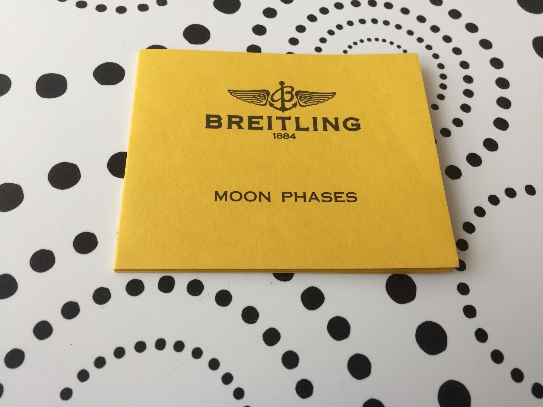 Breitling Dokumente: BREITLING ORIGINAL - MOON PHASES - ECHELLE - NEW !!! – Neu (gemäss Beschreibung) aus Epalinges von dream-watch