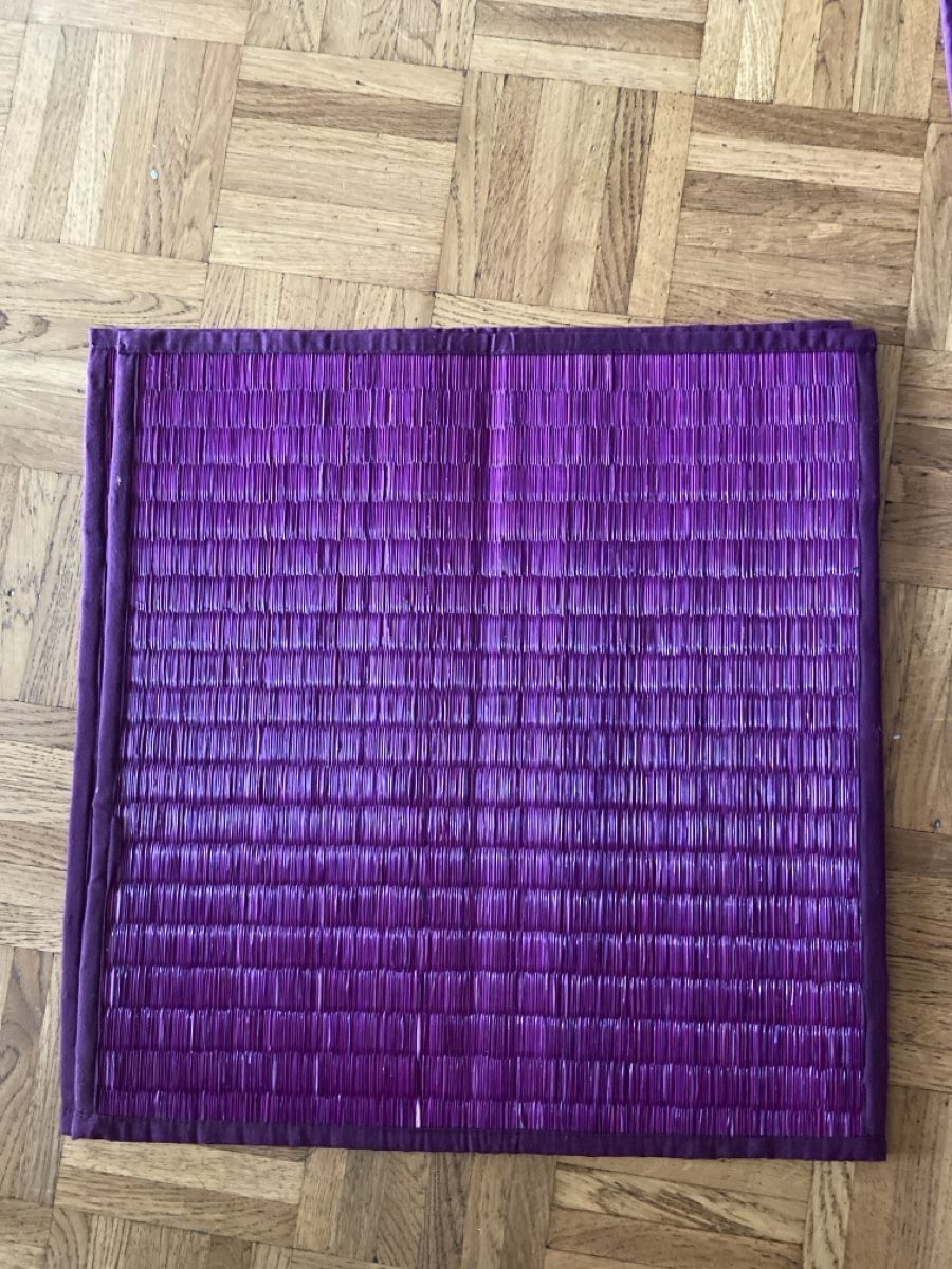 Geschirrsets: Set de table violet en bambou style asiatique – Gebraucht aus Genève von captus 1