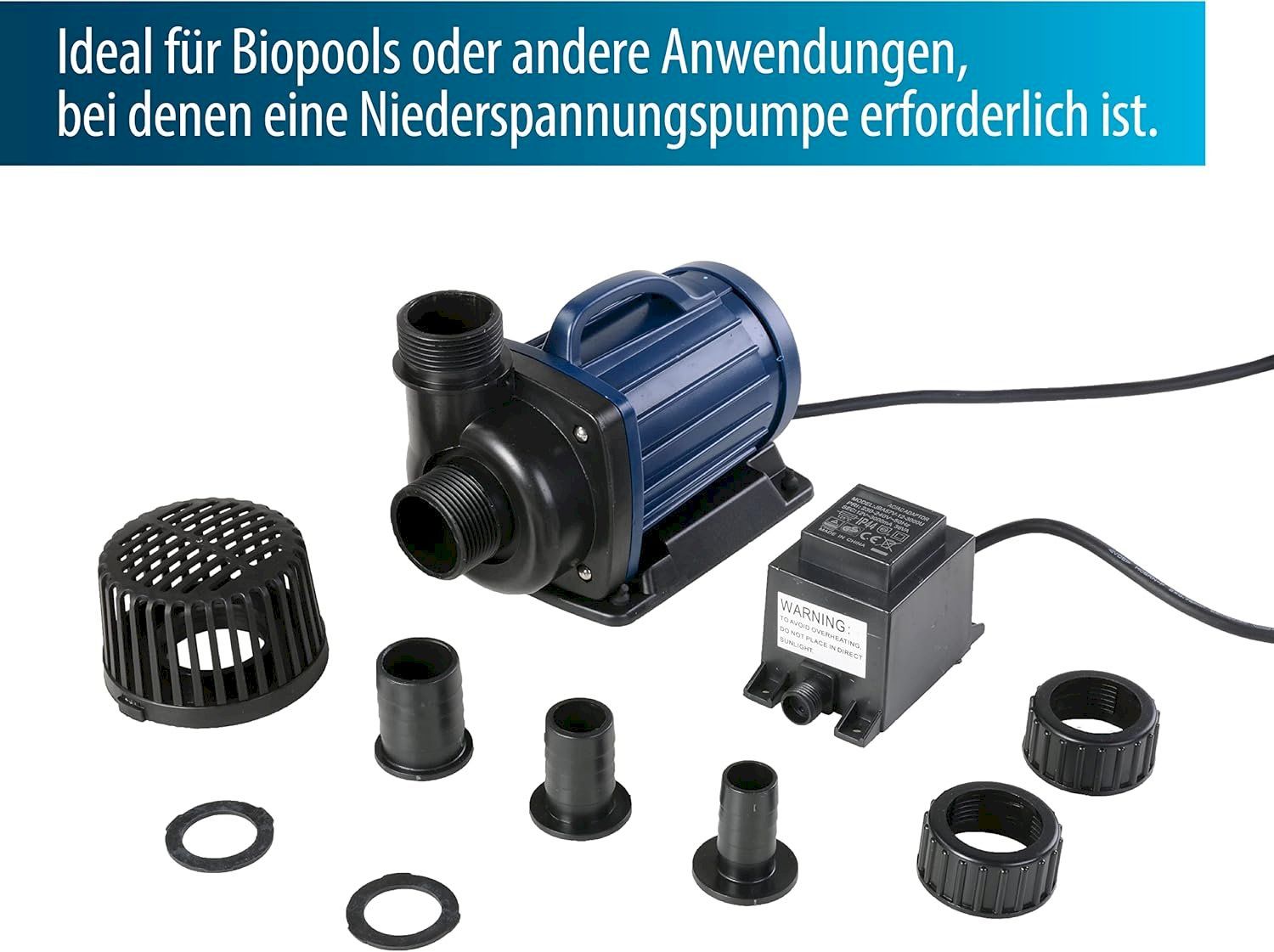 Pompe & Parti di ricambio: AquaForte Teichpumpe DM 5000 LV – Nuovo e nell'imballaggio originale da Bottighofen venduto da zaap 1