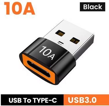 Unità & Adattatore: High Speed Adapter von USB A zu USB C schwarz Neu – Nuovo e nell'imballaggio originale da St. Margarethen TG venduto da Smiley-Face
