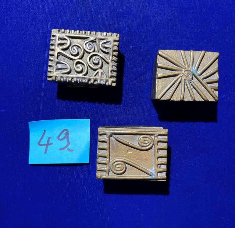 Afrikanische alte Akan Goldstaub Dosen aus Messing Kaufen auf Ricardo