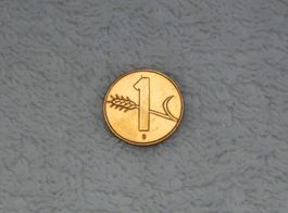 1 centime/rappen 1963