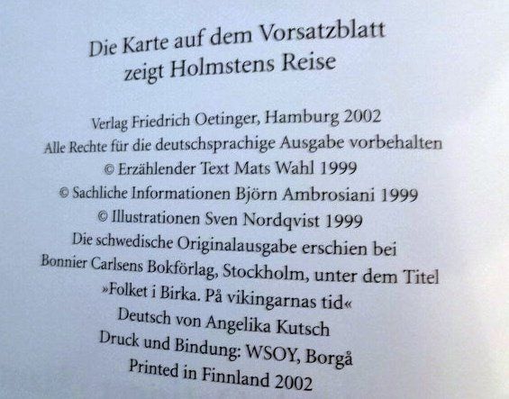 Libri: Die Leute von Birka - spannendes Wikinger Kinderbuch! – Usato da Wetzikon ZH venduto da strubeli024 1