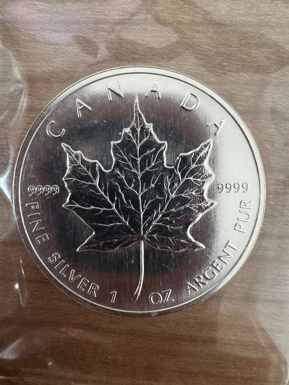 Tutti le monete: Silber Maple Leaf von 1997 – Nuovo e nell'imballaggio originale da Wettingen venduto da Cyprus_one 3