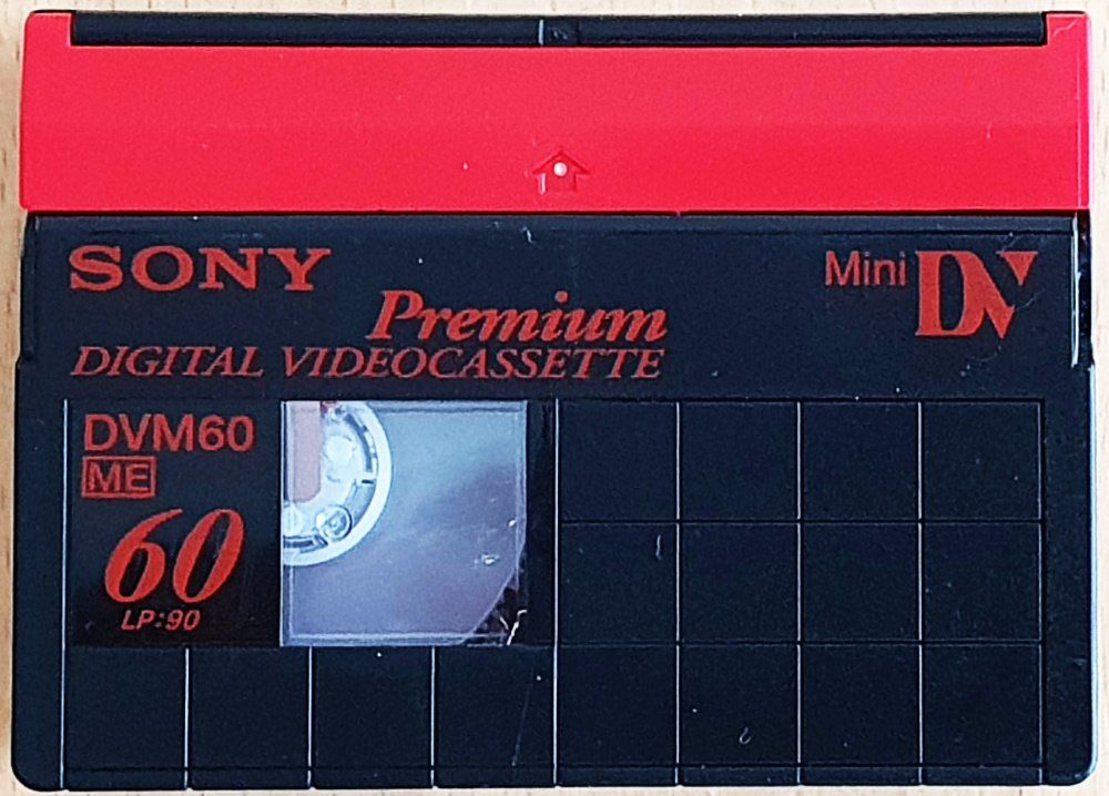 Leerkassetten: Sony Mini DV Premium DVM60PR2 70m – Neu und originalverpackt aus Rüti ZH von Noldisax 3