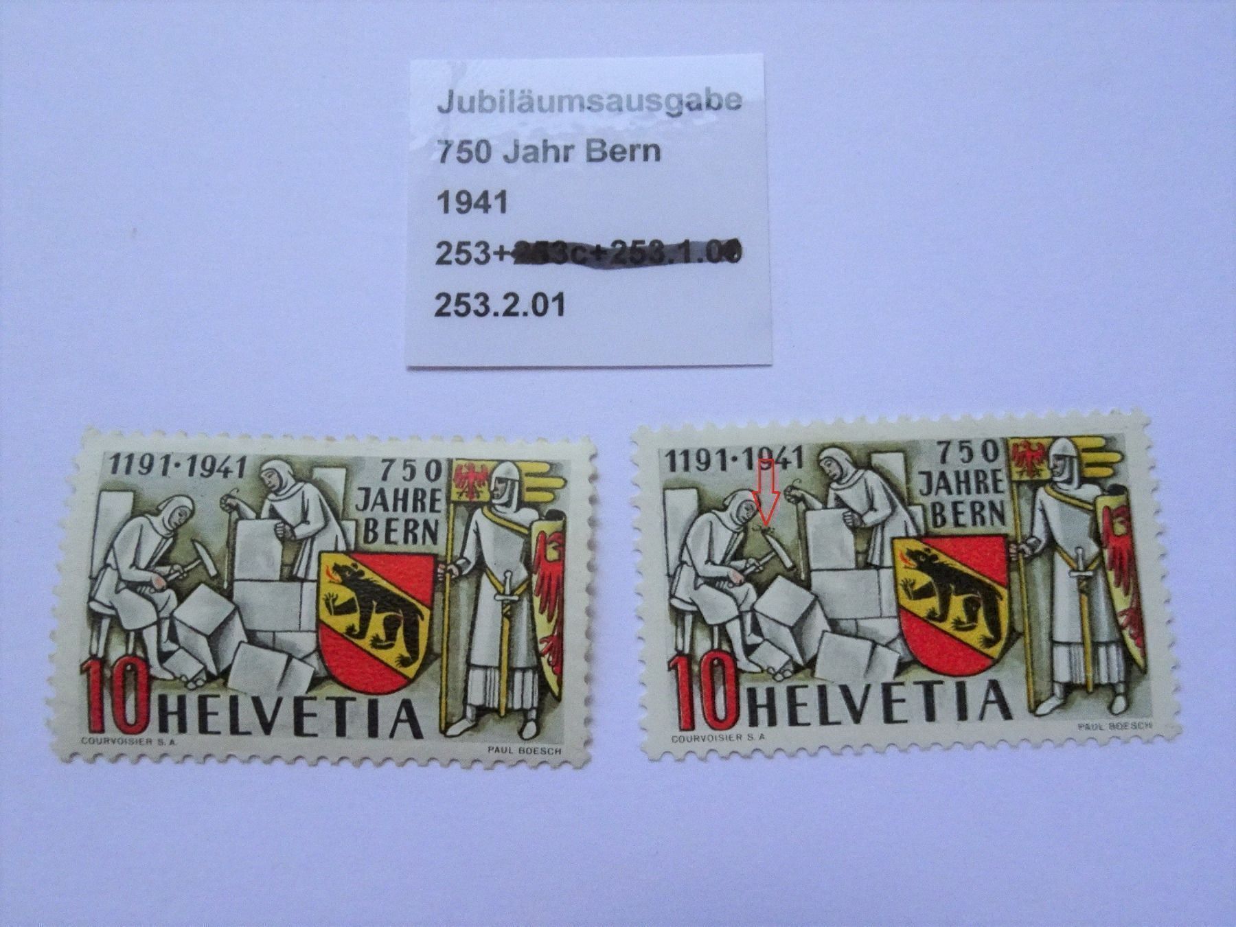Alle Briefmarken: 1941** mit Spinne – Neu (gemäss Beschreibung) aus Aadorf von Chnorli-Furz
