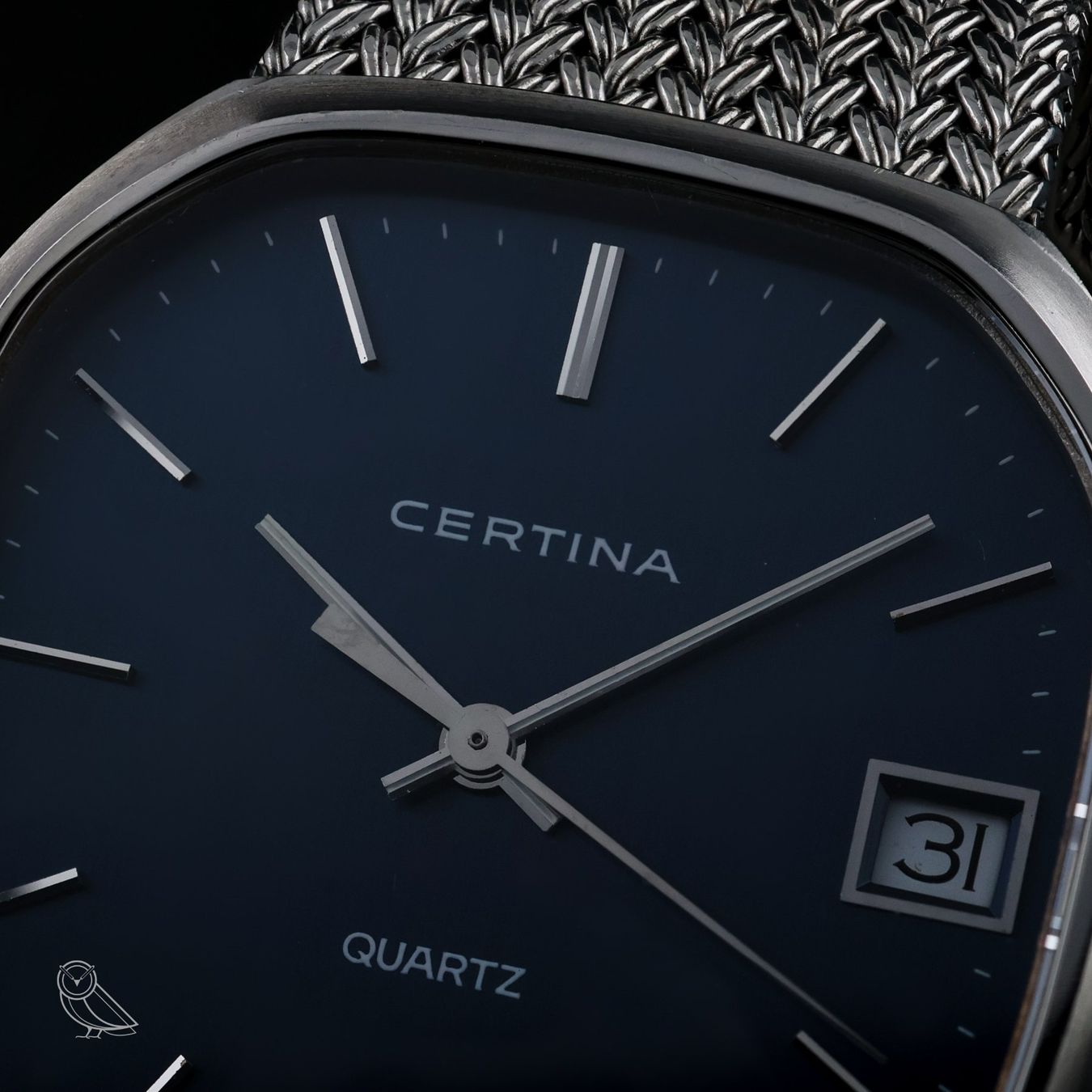 Certina Orologi: Vintage Certina Quartz Tonneau – Usato da Zürich venduto da Vintas 1