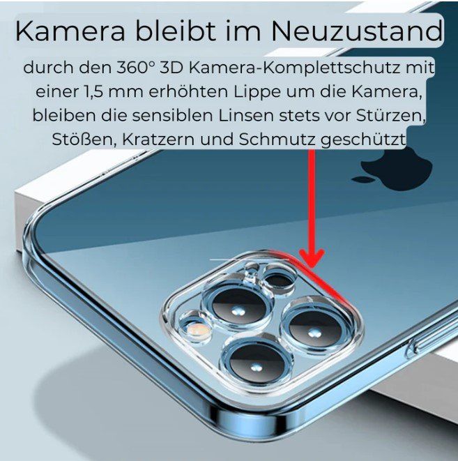 Apple Cover & Protezioni schermo: iPhone 16 Pro Max - Crystal Clear Hülle Case transparent – Nuovo e nell'imballaggio originale da Rorschacherberg venduto da mir_hgk2 2