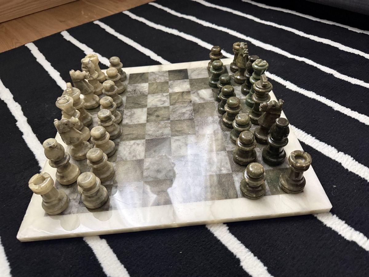 Giochi: Marmor-Schachspiel – Usato da Ebikon venduto da ciw_sjl6