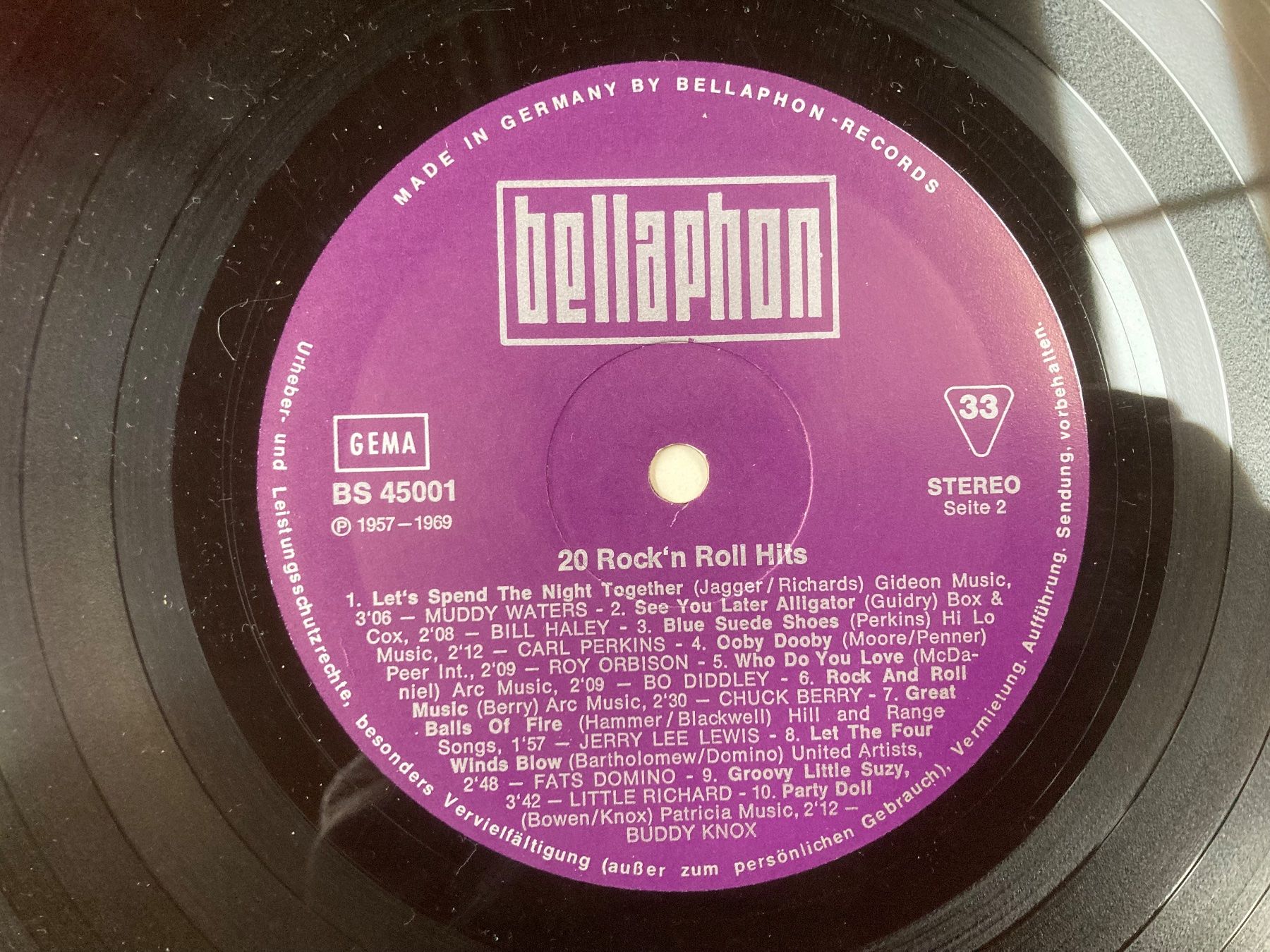Dischi in vinile: 20 Rock'n Roll Hits - Lp – Usato da zürich venduto da papalapa 2