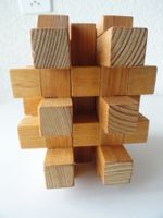 Geduldsspiel aus Holz - neu - handmade