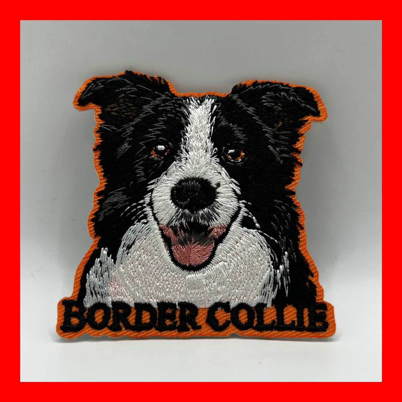 Toppe: Border Collie Aufnäher Badge Patch Hund Dog Geschenkidee – Nuovo e nell'imballaggio originale da Dättlikon venduto da easythings