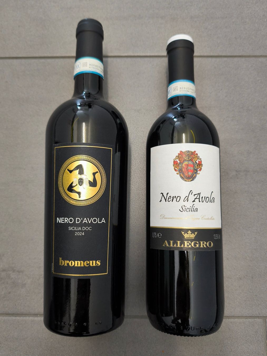 Vino: NERO D'AVOLA – Nuovo e nell'imballaggio originale da Zürich venduto da Bluemex
