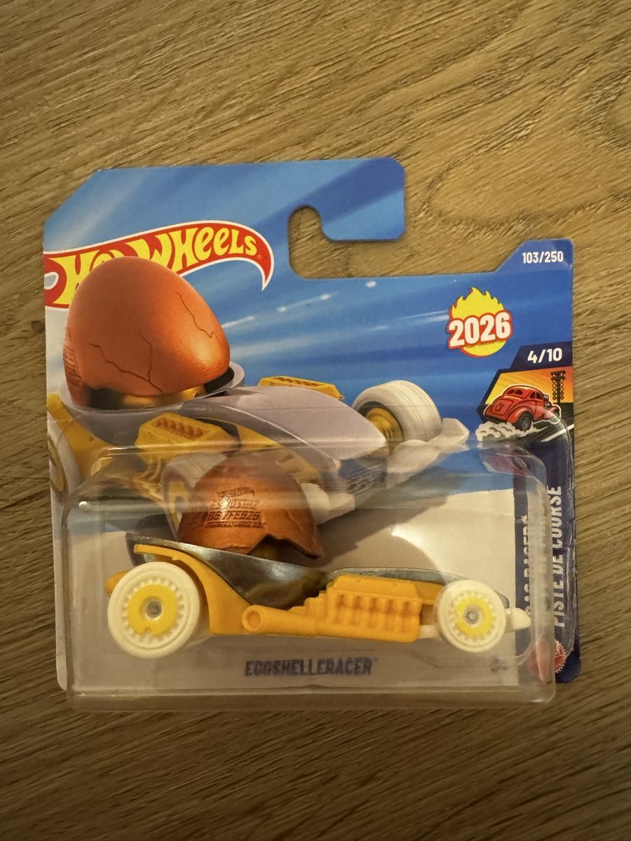 Hot Wheels Giocattoli: Hot Wheels Eggshelleracer 2026 neu ungeoeffnet – Nuovo (secondo la descrizione) da St. Gallen venduto da lea_hq2w 1