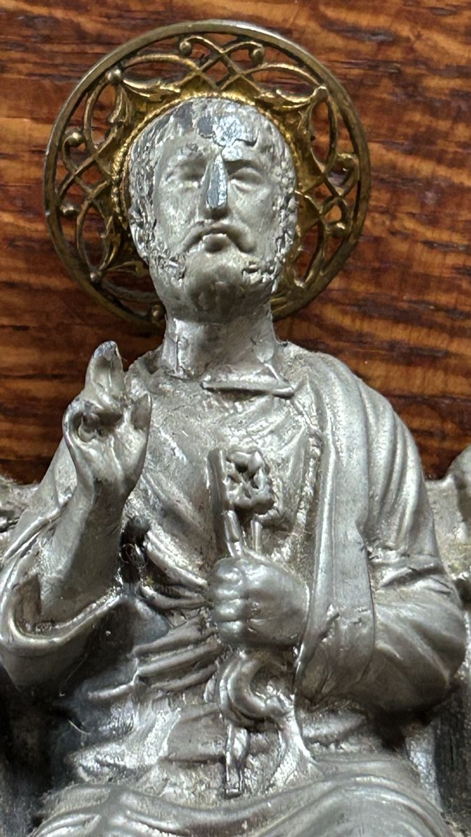 Statuette: Petrus Rom Souvenir um 1930 – Usato da Riedholz venduto da Frettchen63 6