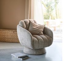NEW**RIVIERA MAISON**Scotia Swivel Armchair Vintage Velvet..