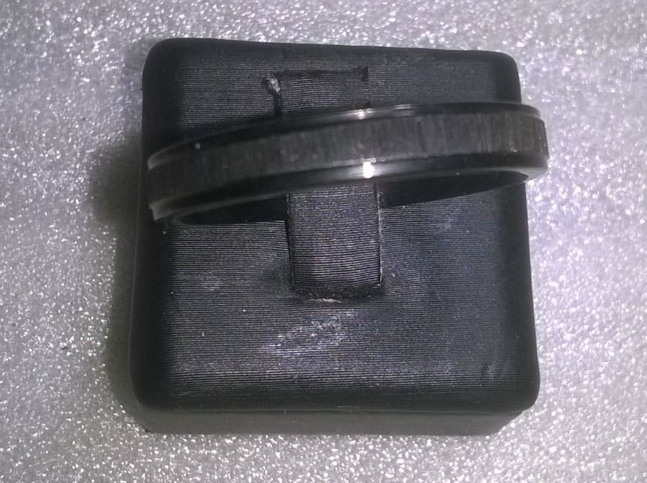 Ringe: RING EDELSTHAL,,AUFGRAUT UND GLANZIG – Neu (gemäss Beschreibung) aus Basel von bijoutrie_4