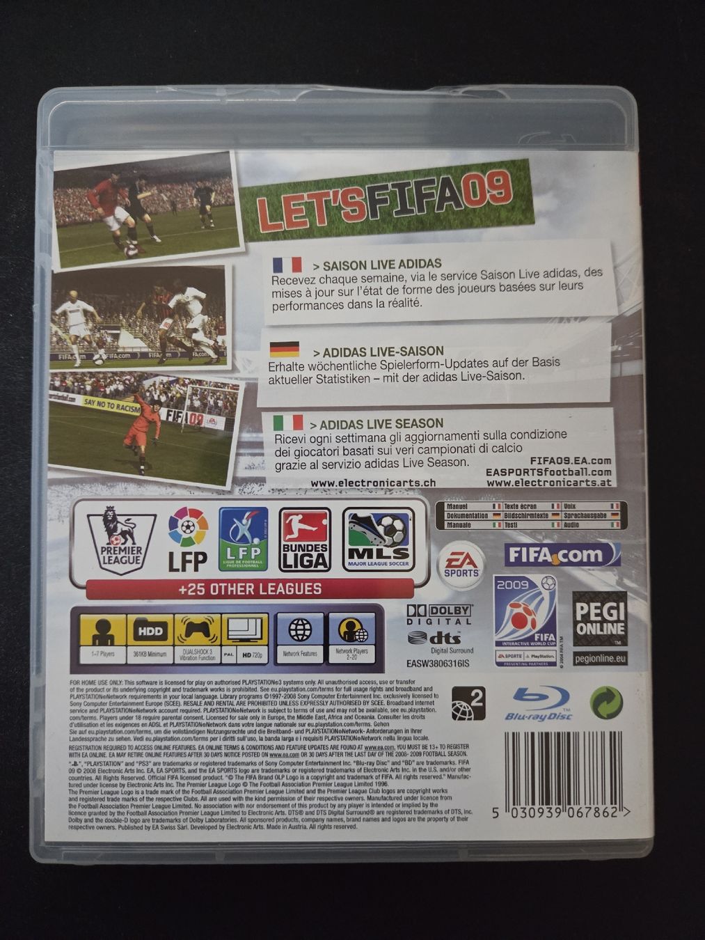 Sony Giochi: FIFA 09 CIB – Usato da Territet venduto da Cenh 1