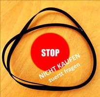 💢 Plattenspieler Ersatz- Antriebsriemen (bitte erst fragen)