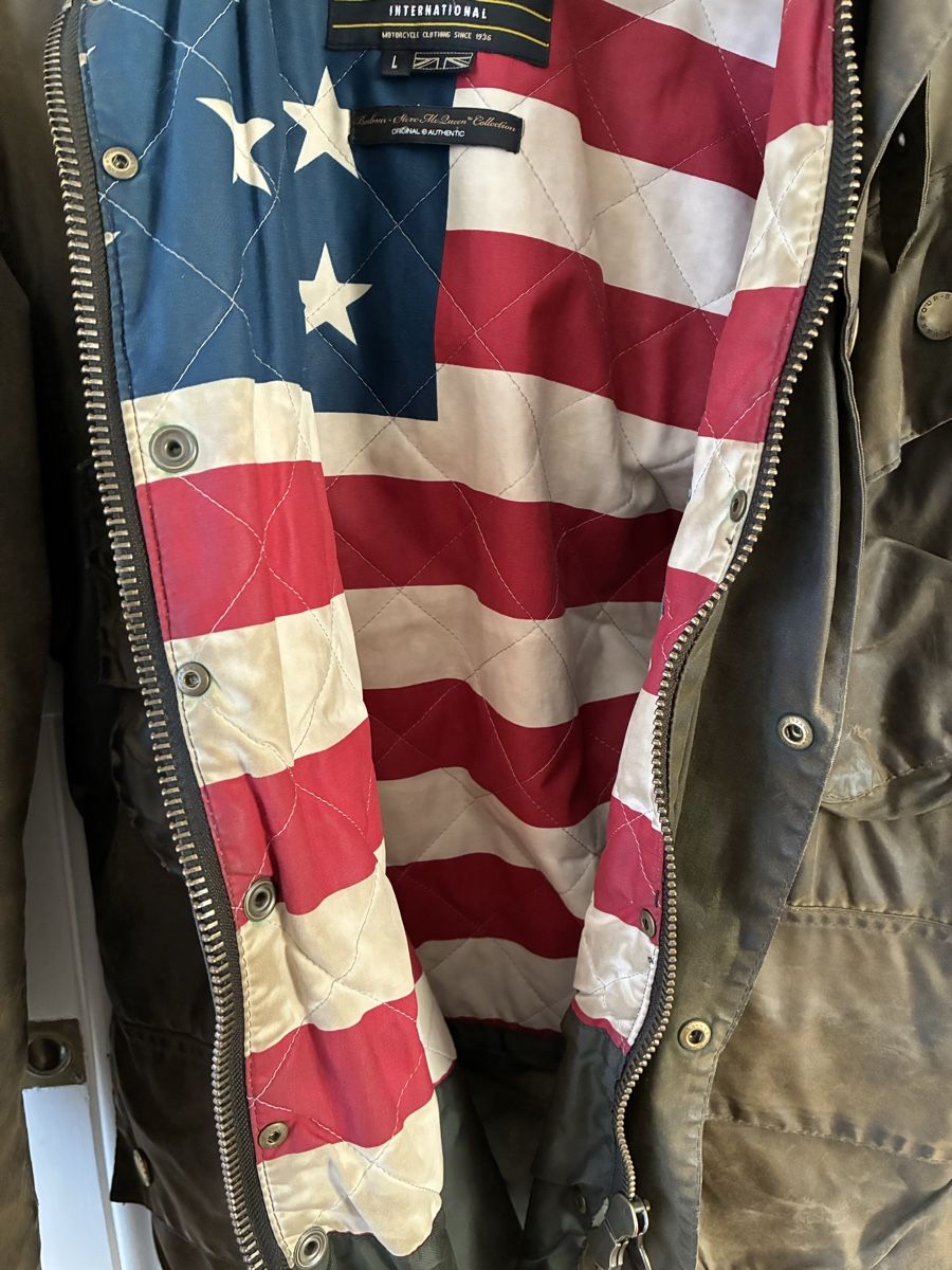 Barbour International Steve Mcqueen Veste Taille L ! 👌 52