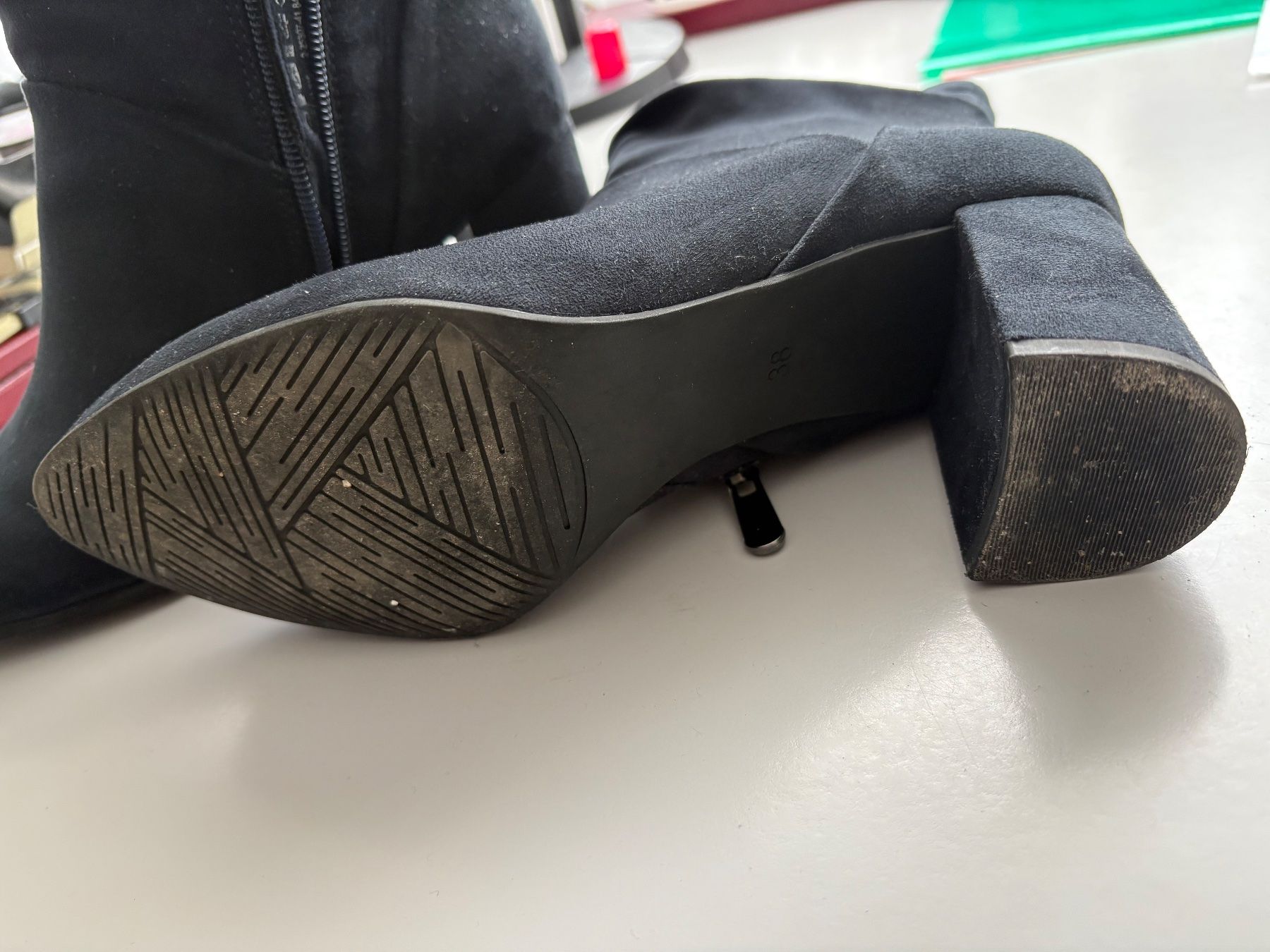 Damenschuhe: Stiefeletten Marco Tozzi Grösse 38 dunkelblau – Gebraucht aus Marbach LU von Frantisek 1