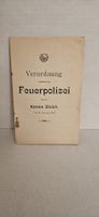 Verordnung betreffend die Feuerpolizei für den Kanton Zürich