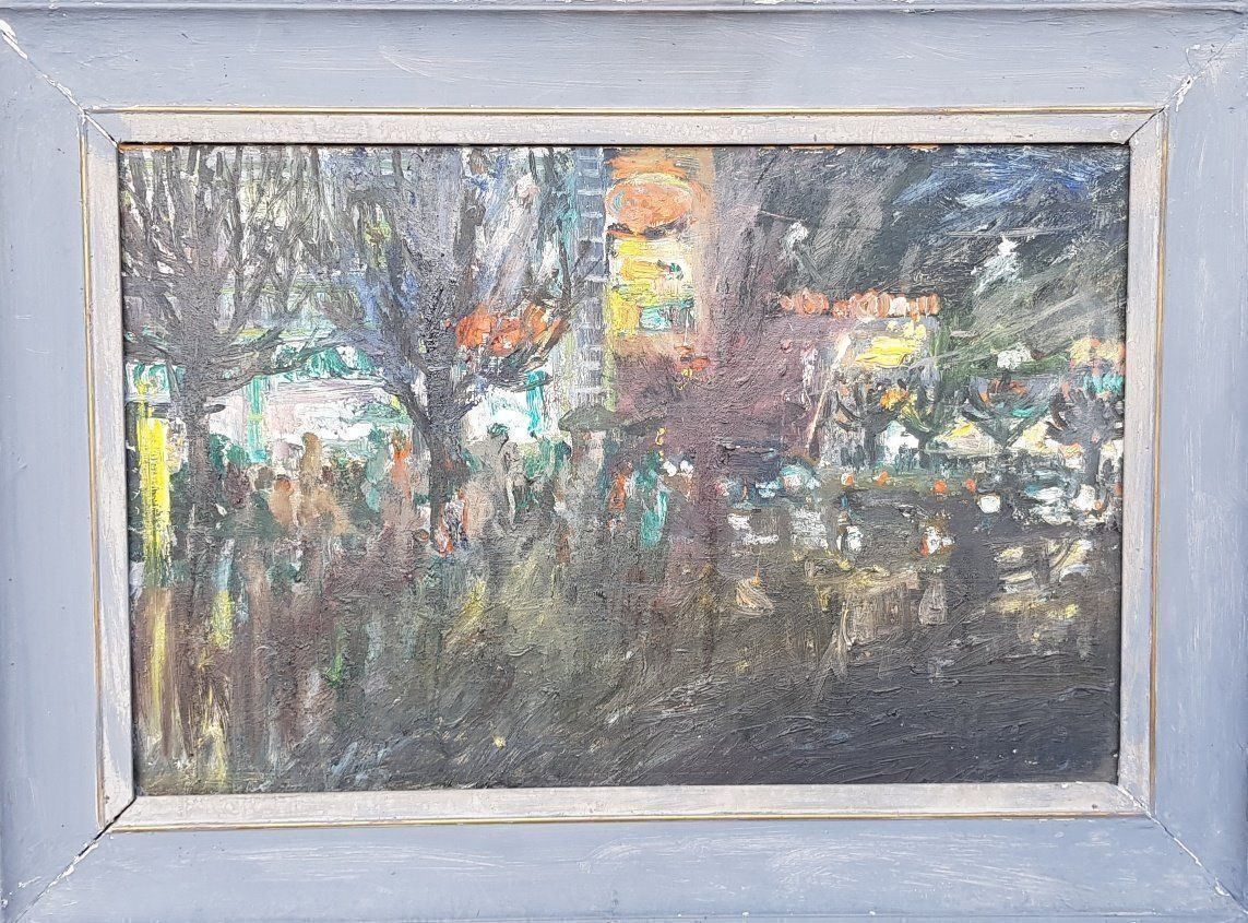 Dipinti: Erwin Schürch  -     Pilatus Strasse  - Schweizer Kunst – Usato da Horw venduto da Kunstreich7 4