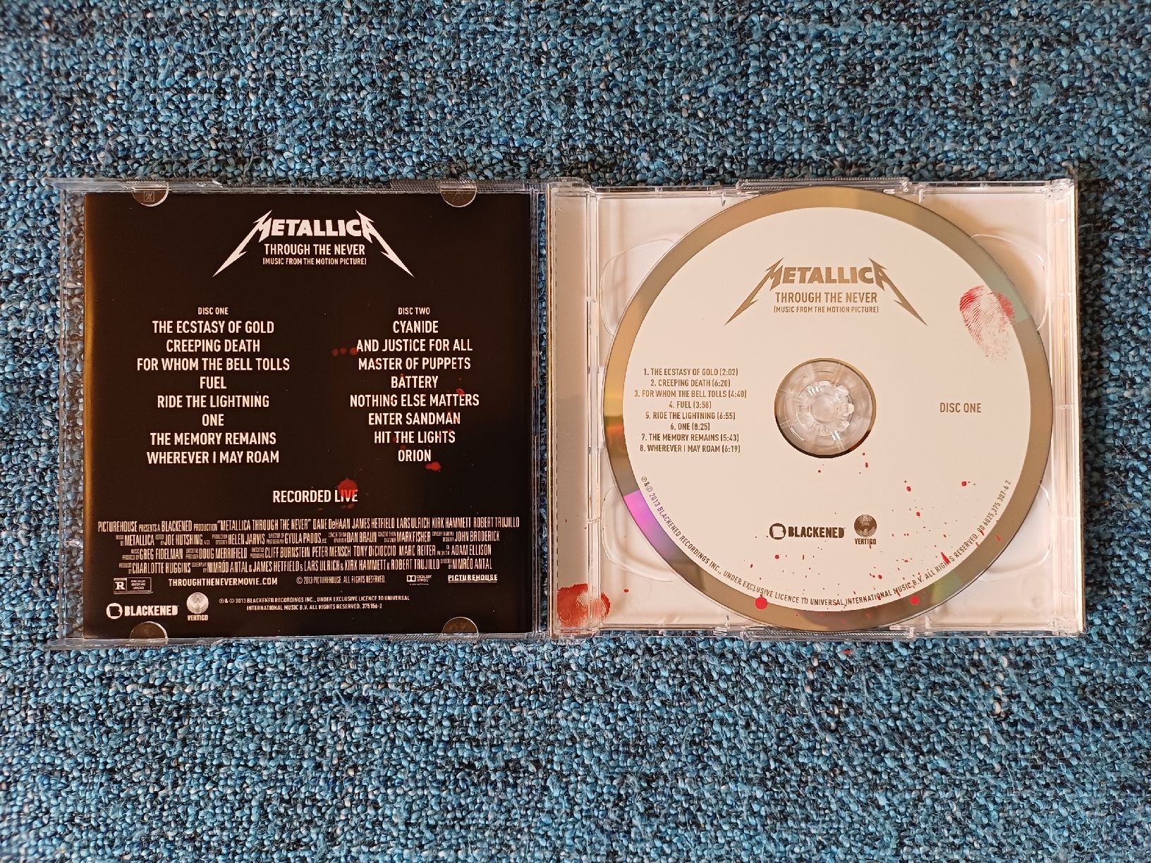 CD: Metallica "Through the Never" CDx2 – Usato da Begnins venduto da Drastic-Sound 2