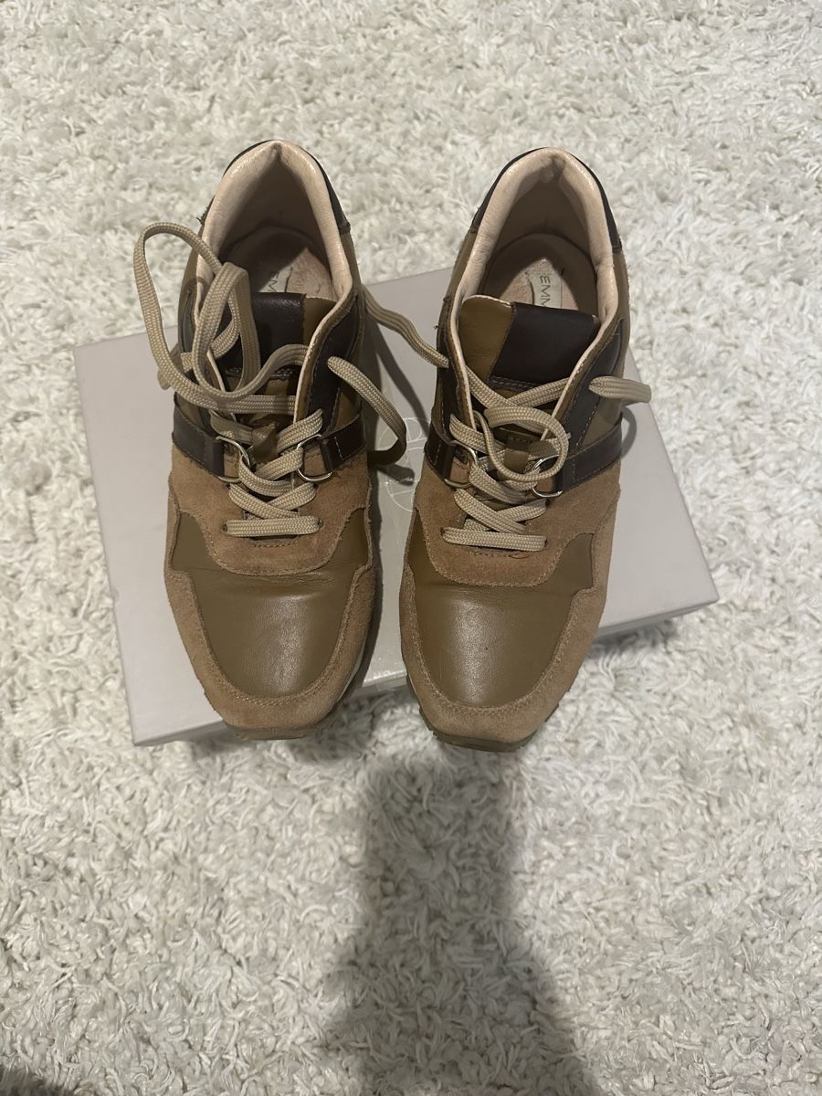 Scarpe da donna: Brown Suede Leather Sneakers Size 39 – Nuovo (secondo la descrizione) da Genève venduto da alyonavinogradova 2