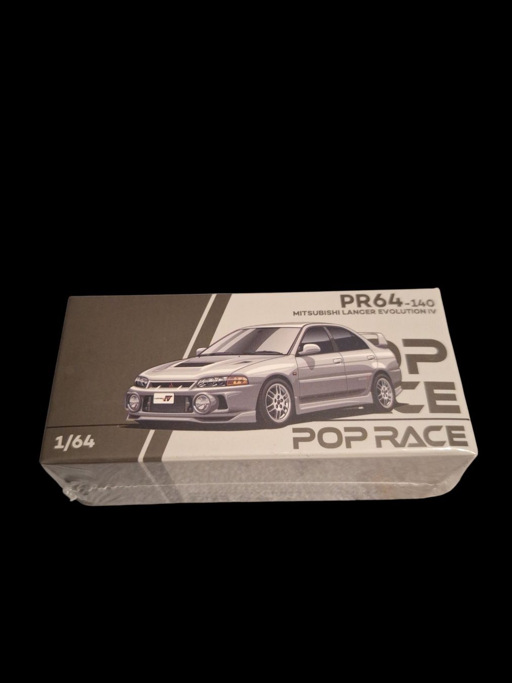 True Scale Miniatures Modellini d'auto: Pop Race Mitsubishi Lancer Evolution IV PR64-140 – Nuovo e nell'imballaggio originale da Adlikon venduto da Mmartin0 1