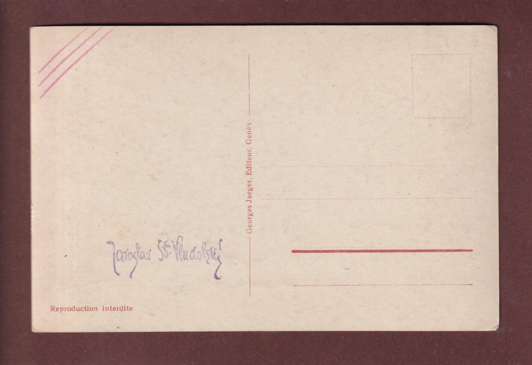 Ansichtskarten: GENEVE - Palais des Nations – Gebraucht aus Pully von nicecards-shop 1