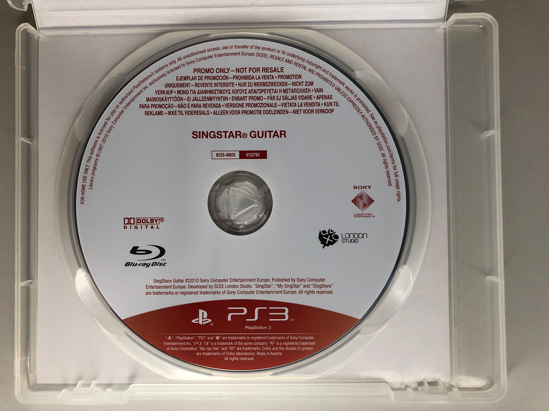 Sony Giochi: Singstar Guitar - PS3 – Usato da St.gallen venduto da taduz 2