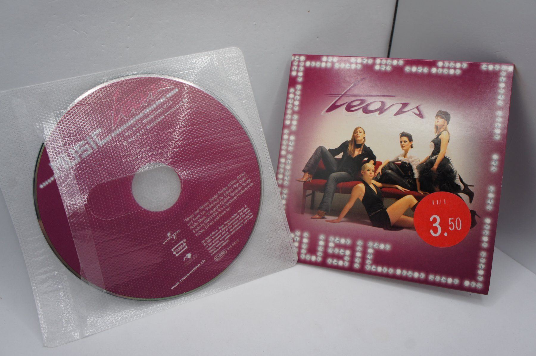 CD: rare CD Single TEARS : M.U.S.I.C. – Usato da Ernetschwil venduto da luisvonerni