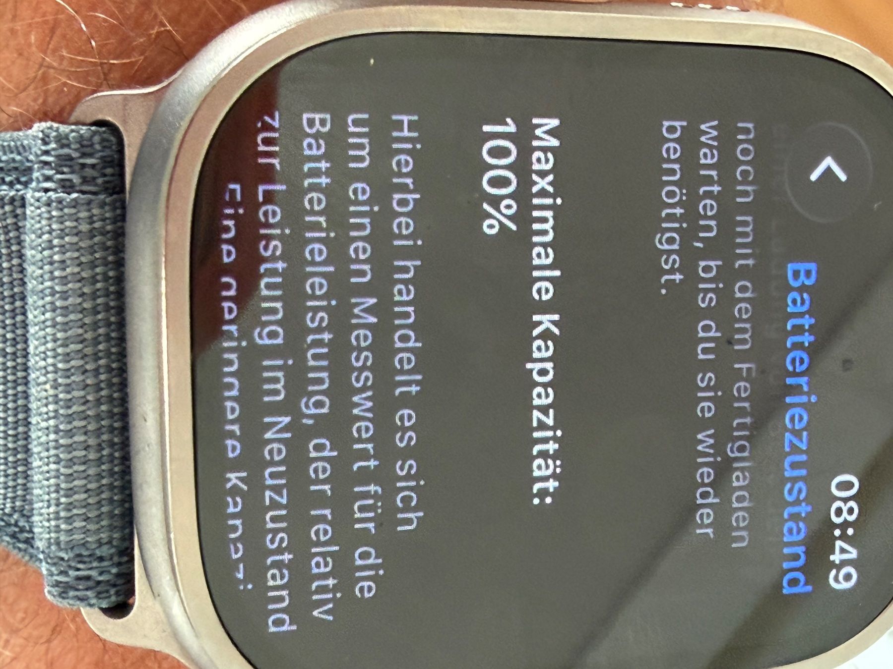 Apple Smartwatch: Apple Watch Ultra 3 – Usato da Adligenswil venduto da chroenu72 4