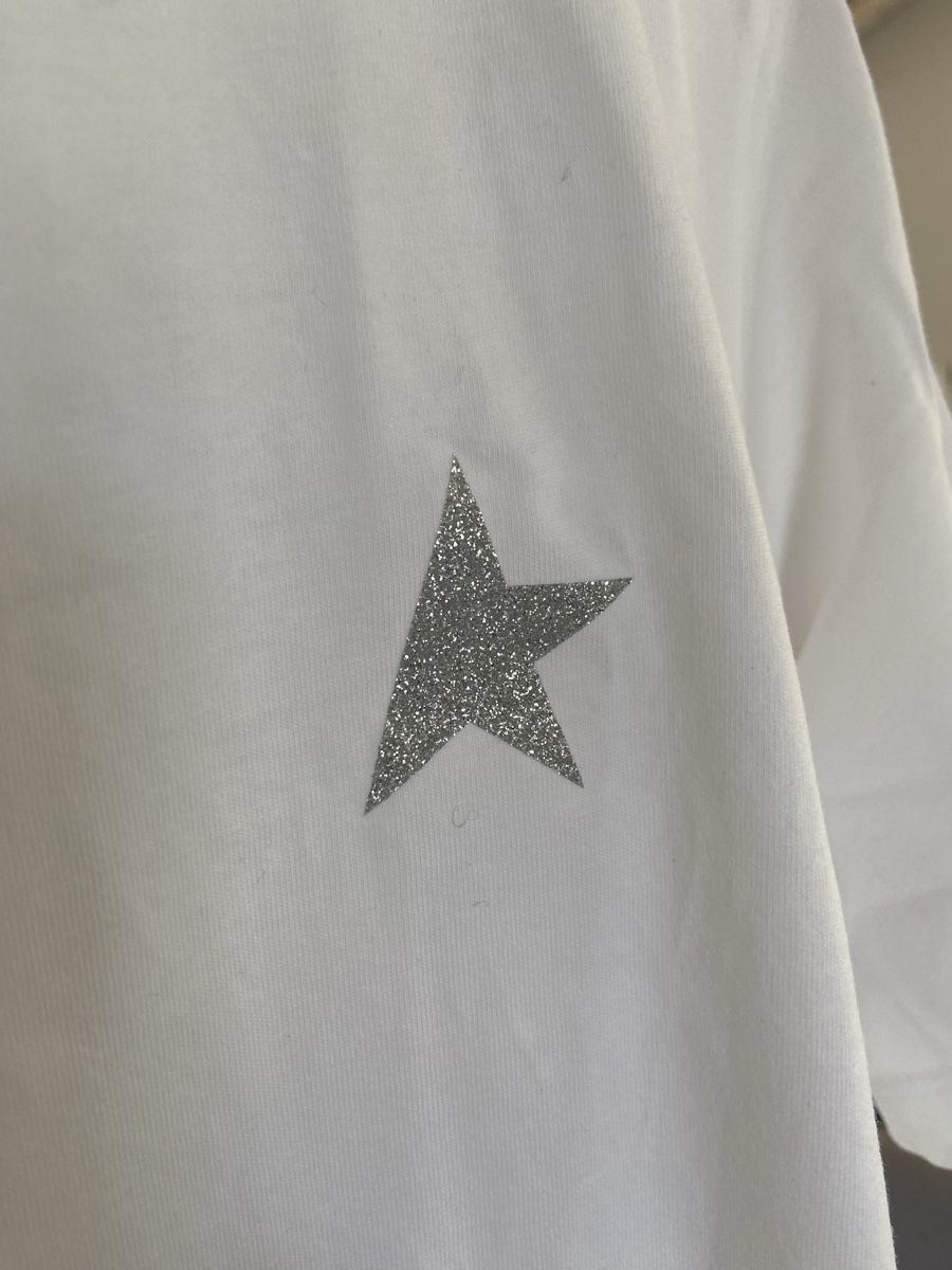 Golden Goose T-shirts: T-shirt blanc Golden Goose – D'occasion à Ecuvillens par garrig 1