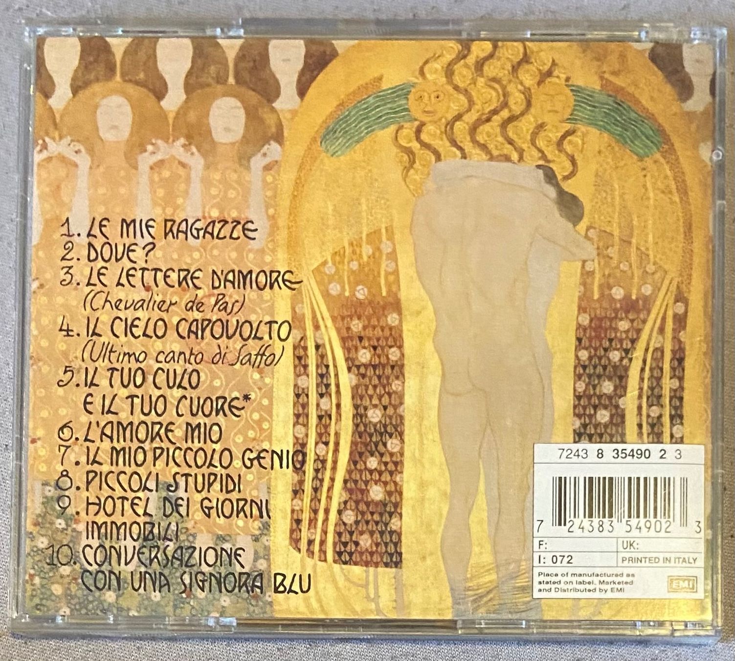 CDs: ROBERTO VECCHIONI - CD IL CIELO CAPOVOLTO – Gebraucht aus Luzern von Lycka 1