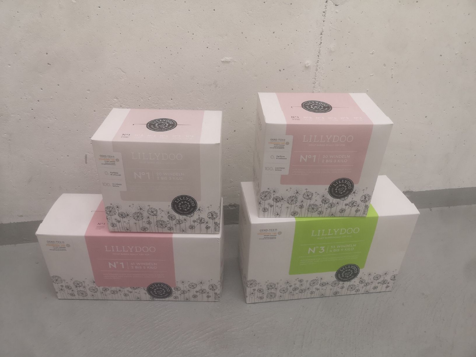 Lillydoo Windeleimer & Windeln: Lillydoo Windelpaket  – Neu und originalverpackt aus Mellingen von Goldenspoon