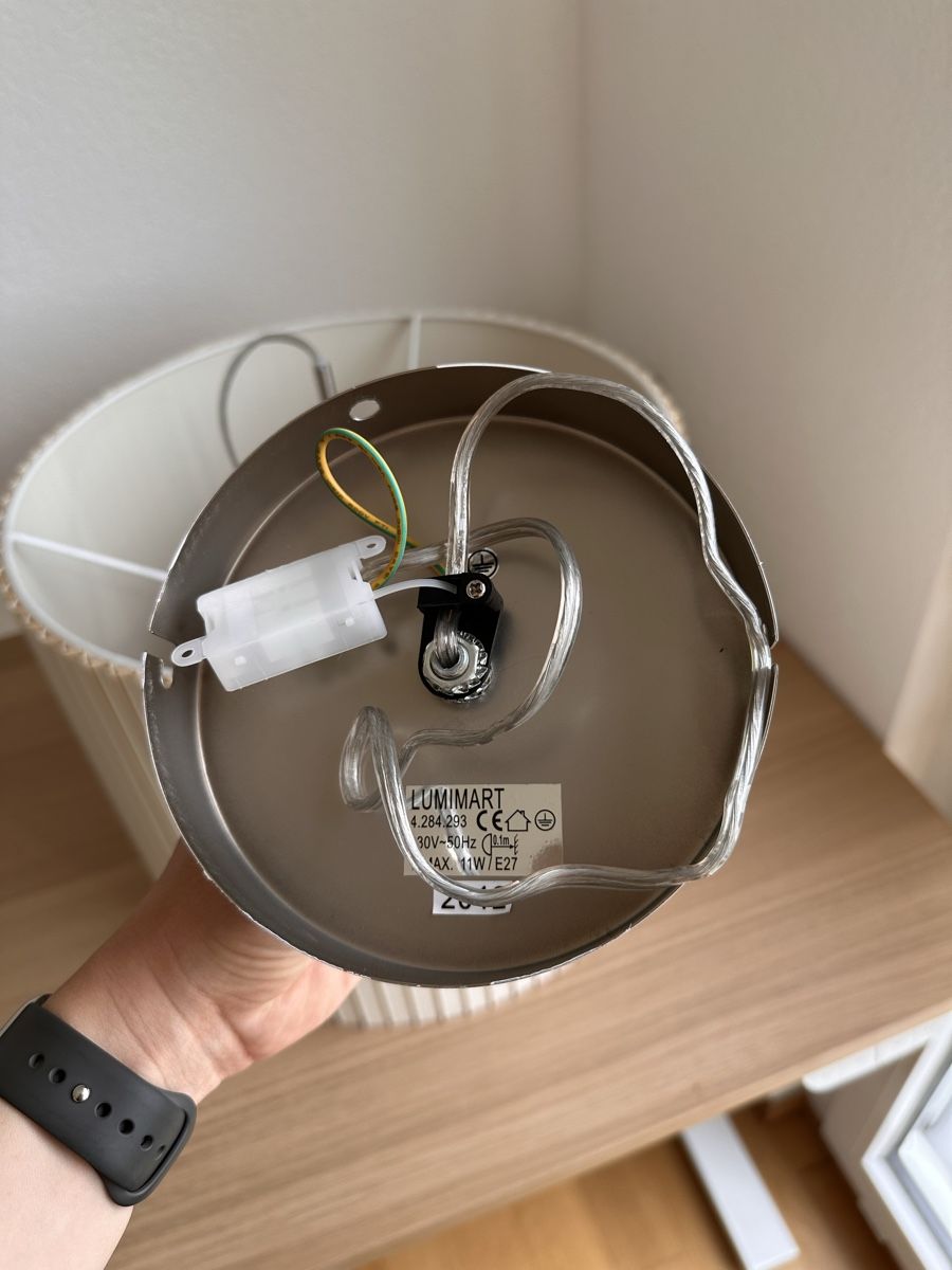 Lustres & lampes de plafonds: Pendelleuchte LUMINART beige – D'occasion à Fällanden par jedna_marina 2
