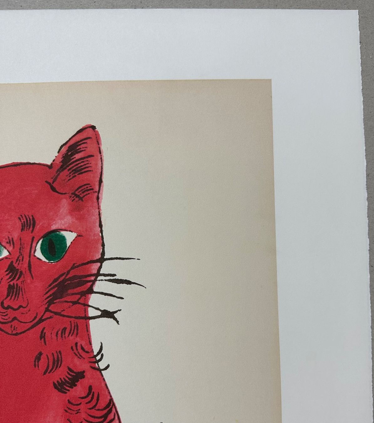 Dipinti: Warhol: Sam the Cat, POP Art 82/100 – Nuovo (secondo la descrizione) da Meilen venduto da Smgdesign 4