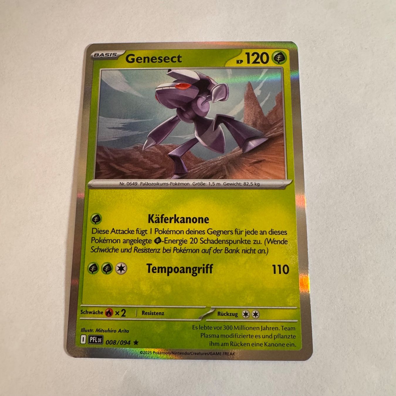 Pokémon Carte collezionabili: Pokémon - PFL 8 - Genesect - DE – Nuovo (secondo la descrizione) da Staad SG venduto da miaCards